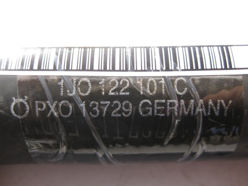 VAG  1J0122101C Патрубок радіатора Audi A3 VW Golf 4 Jetta Bora Seat Leon Toledo Skoda Octavia Одесса - изображение 3