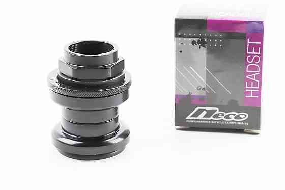 Кермова колонка 1" (30/25.4x30/27) різьбової вилки, чорні H800K Київ