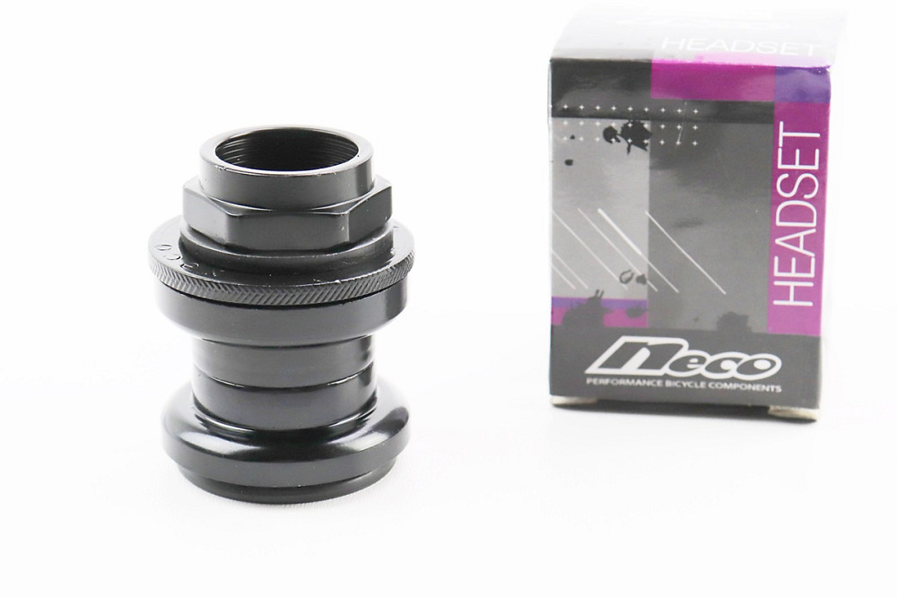 Кермова колонка 1" (30/25.4x30/27) різьбової вилки, чорні H800K Київ - фото 1