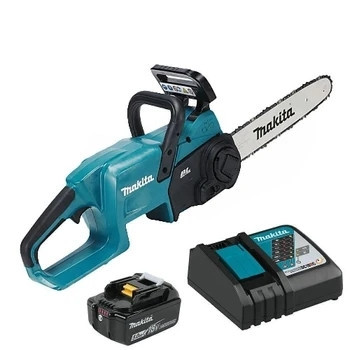 Професійна акумуляторна ланцюгова пила MAKITA DUC357RT : з АКБ 18V 5 Ah, шина 35 см, вага 4.2 кг Київ - фото 11