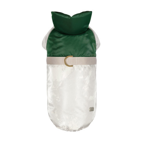 Куртка для собак Bony Pet Fashion, ХS білий, зелений Київ - фото 1