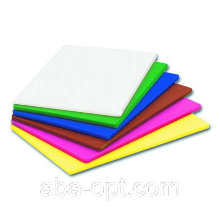 Дошка обробна пластикова різних кольорів Альфа 43 х 27 х 1,2 см ( шт ) Одеса - фото 1
