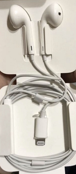 Наушники проводные Earpods lightning. Киев - изображение 2