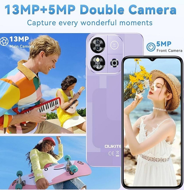 Смартфон OUKITEL C57 S 8/64 Black. Харьков - изображение 1