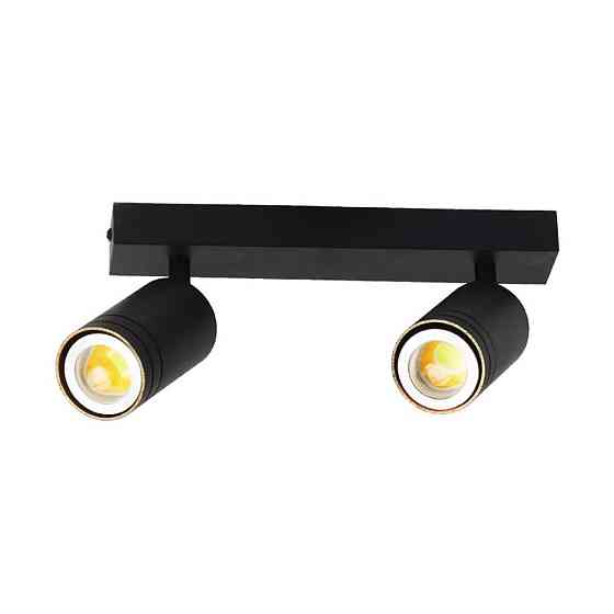 Спот INN-23697BK VALESO чорний на 2 плафони Коломия