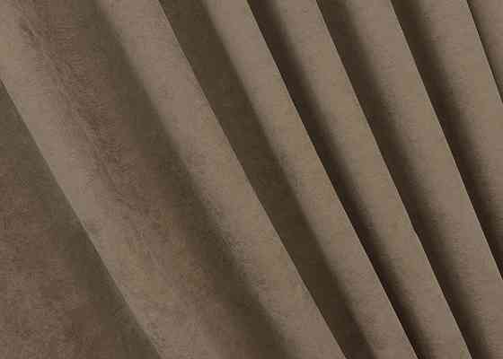 Комплект штор VR-Textil Мікровелюр Petek 100х270 2шт і Тюль 300х270 2014ш-1153т Коричневий з білим 71-151/1 Київ