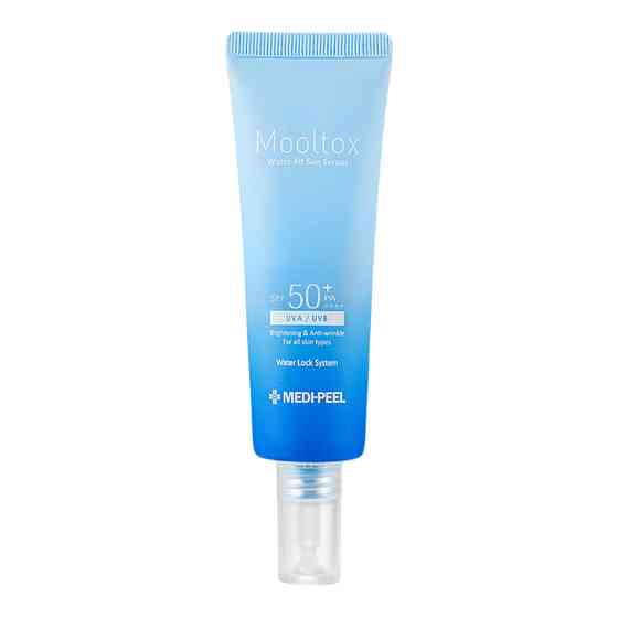 Сонцезахисна Сироватка для обличчя Aqua Mooltox Water-Fit Sun Serum SPF 50+ Medi-peel 50 мл Київ