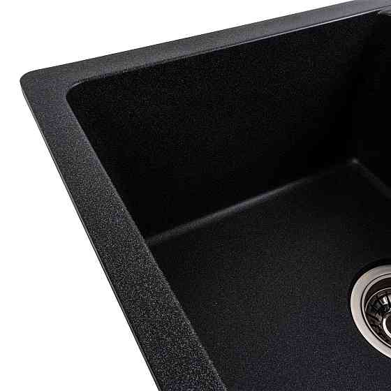 VALESO Гранітна мийка для кухні VALESO ZIRKONE 6250 матова Карбон Київ