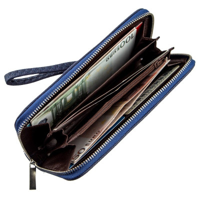 Кошелек Kivi Из экокожи флотар Синий (19013) Винница - изображение 3