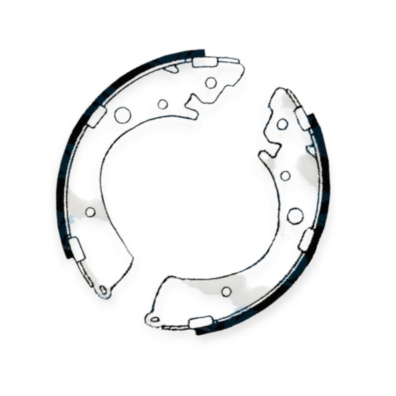 Колодки Honda Accord, Civic 85- (d200x37mm) барабанные Мукачево - изображение 1