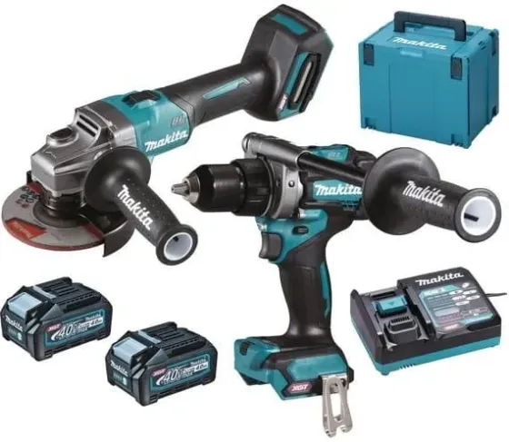 Makita Zestaw Combo 40V Df001G+Ga005G 2x4.0Ah MDK0124G201 Київ