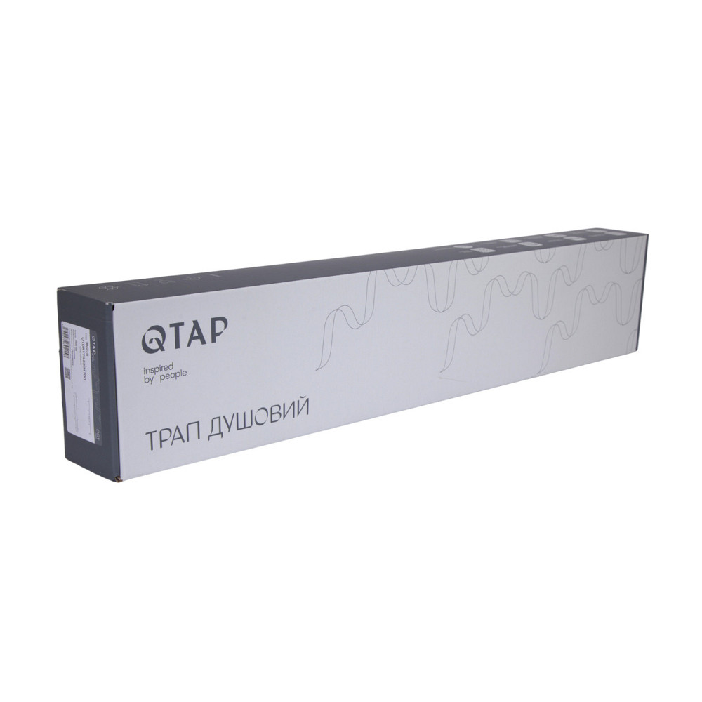 Трап Qtap Dry Tile304-900 лінійний із сухим закривом під плитку 900 мм Київ - фото 7