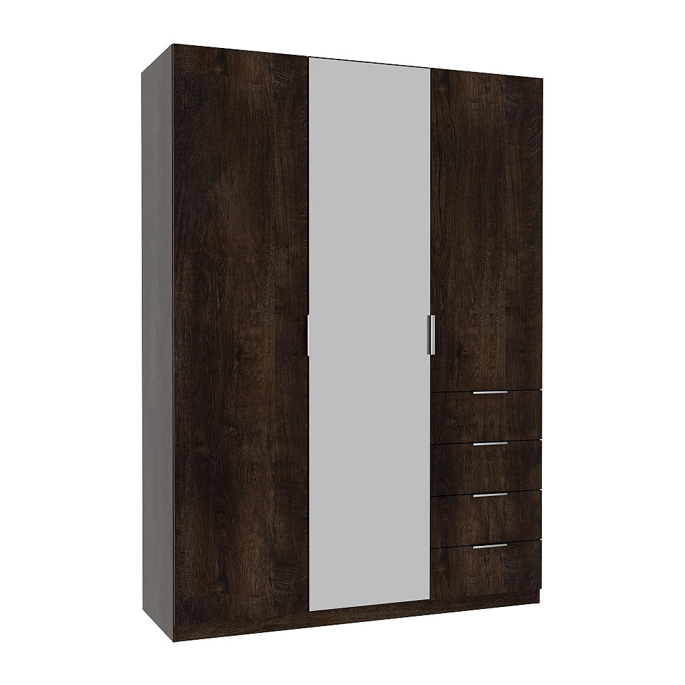 Шкаф Кристалл 2, Дуб Конкордия, 1500х520х2100 Львов - изображение 1