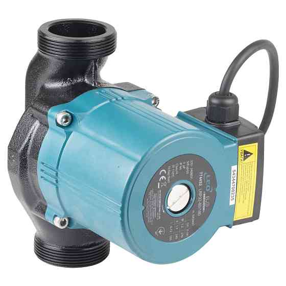 Насос циркуляційний 270Вт Hmax 8м Qmax 170л/хв Ø2" 180мм+гайки Ø1¼" LEO 3.0 LRP32-80/180 (774452) Рівне