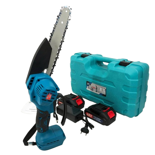 Міні пила акумуляторна ланцюгова Chain Saw 6" TL-0600 + 2АКБ 21V + зарядне + ланцюг + бокс Вінниця - фото 6