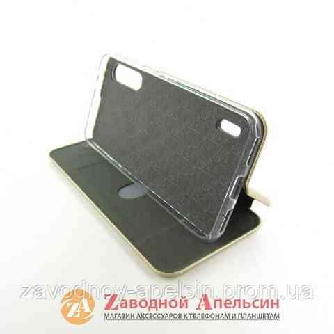 Чохол книжка Xiaomi Mi A3 Aspor Case gold Одеса