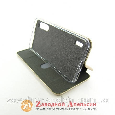 Чохол книжка Xiaomi Mi A3 Aspor Case gold Одеса - фото 3