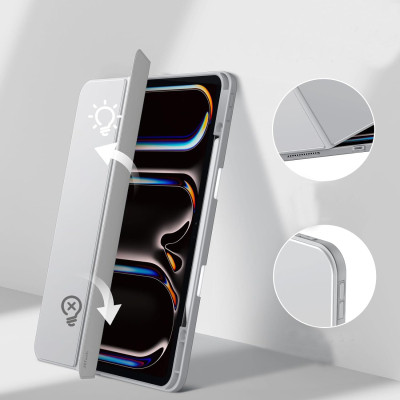 Чехол для планшета Armorstandart Soft Edge TPU Apple iPad Pro 12.9 2020/2021/2022 Gray (711709) Винница - изображение 4