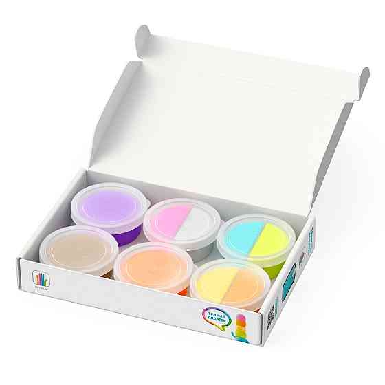 Набір пластиліну Ліпака – Файні морозивка: Тепльодик, Торнадик, Чоко Бро Дніпро