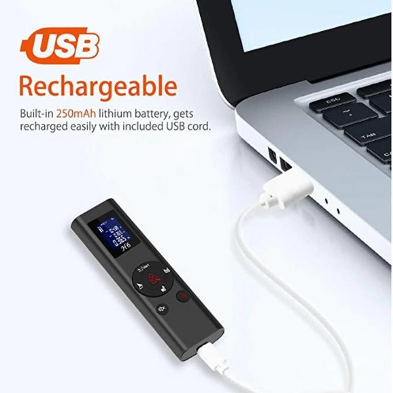 Лазерний далекомір Hireed 40м H6 Вінниця - фото 3