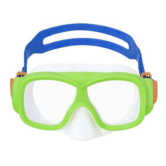 Маска для плавания Bestway зелено-синяя 22039 Киев