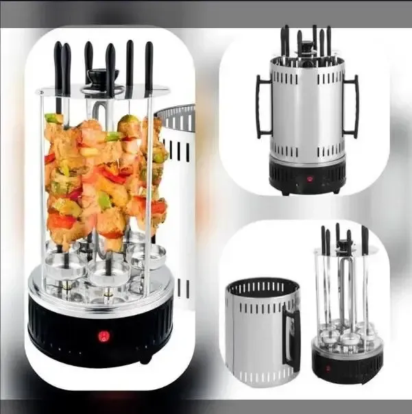 Электрошашлычница Domotec Bbq шашлычница Domotecg MS-7781 1000W Коломыя - изображение 2