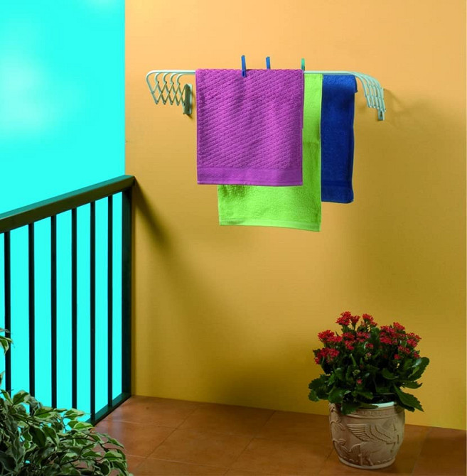 Сушилка для белья настенная Gimi Brio Super 120 (156051) Київ - фото 2