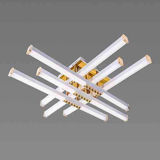 SIRIUS Люстра світлодіодна акрилова Sirius B /6 WT+GD 78W Киев