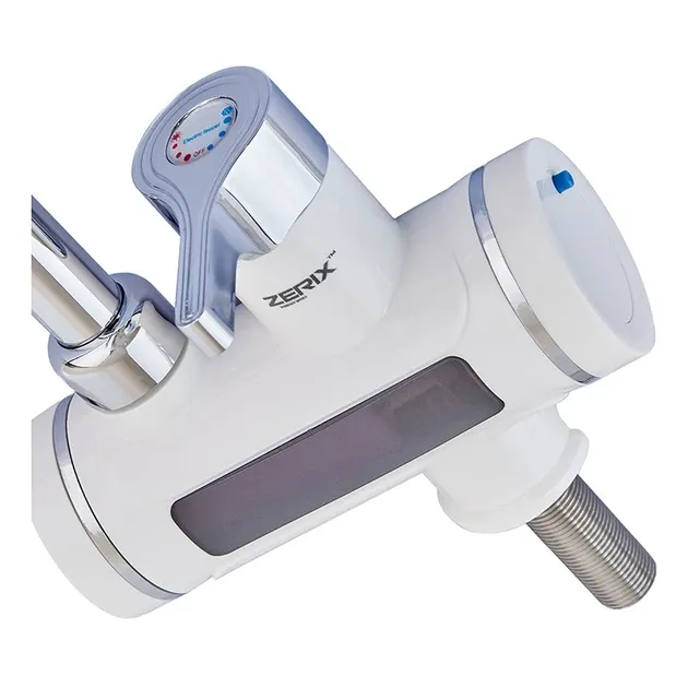 Проточний водонагрівач Zerix ELW43-E 3.3 кВт з індикатором температури (ZX4697) Чернівці - фото 3