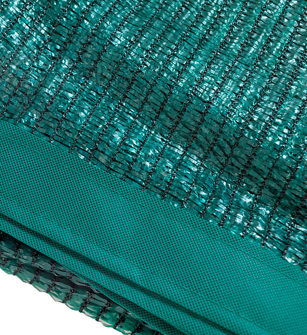 Сітка 80% 4 м*6 м з люверсами посилена затіняюча сітка для паркану Дніпро - фото 8