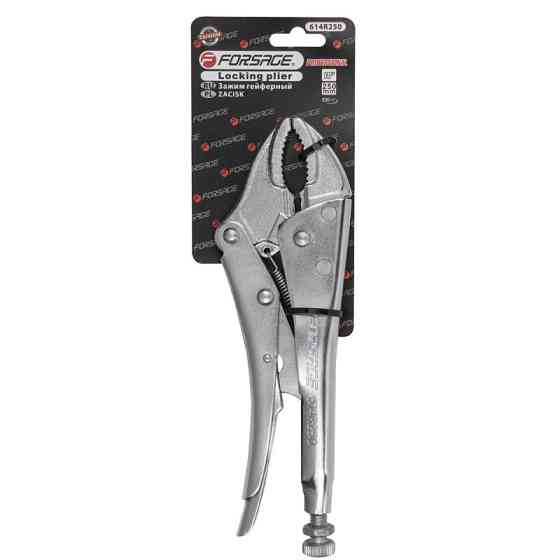 Кліщі зажимні гейферні "прямий захват" 10''-250мм Forsage F-614R250 Одеса