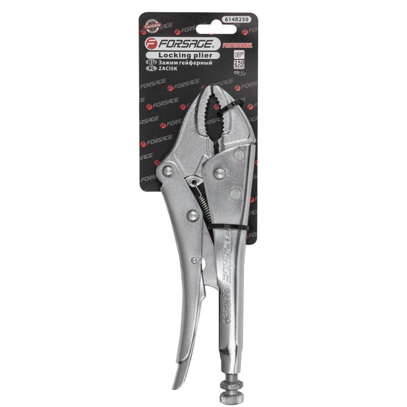 Кліщі зажимні гейферні "прямий захват" 10''-250мм Forsage F-614R250 Одеса - фото 3