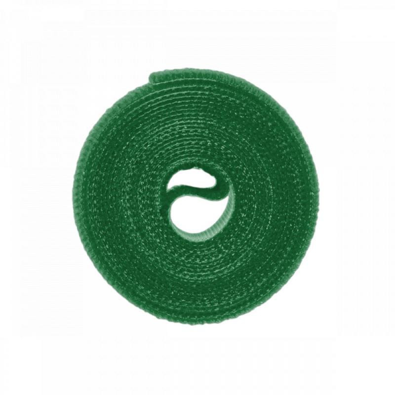 Багатофункціональна стрічка, Т рулон на липучці, 12 мм х 2 м, зелена, HLT1202/GR Київ - фото 1