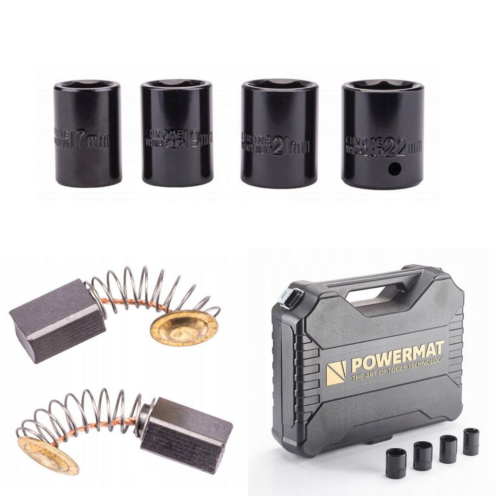 Гайковерт електричний ударний 2100 Вт POWERMAT (Польща) Київ - фото 5