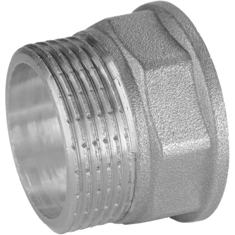 Перехідник нікельований 2″ВР х 2″ЗР штампований А0634А(нк) VA (000027689) Київ - фото 1