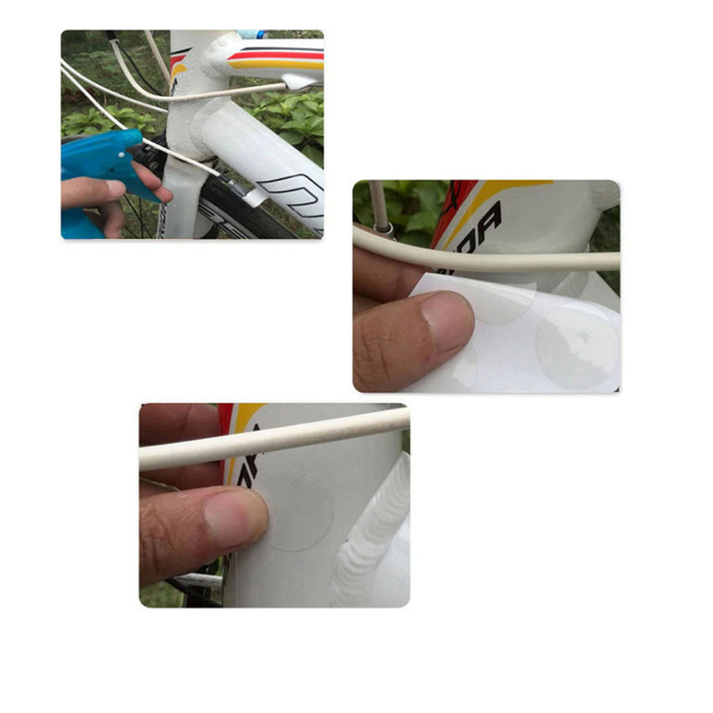 Накладки захисні для велосипеда Фігурні Feel Fit прозорі Бровари - фото 6