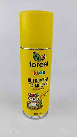 Forest Спрей-репелент "Forest Kids" від комарів і мошки 200 мл (12 шт./ясть) (1 шт.) Харків