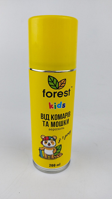 Forest Спрей-репелент "Forest Kids" від комарів і мошки 200 мл (12 шт./ясть) (1 шт.) Харків - фото 1