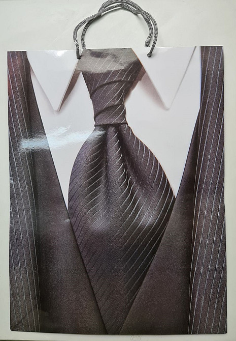 Подарунковий паперовий пакет Гігант (широке дно)о 30/40/17 (артGSD-15) (12 шт) Харків - фото 3