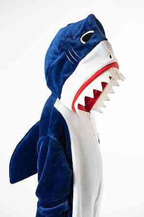 Кигуруми Акула, детская пижама, велсофт,топ Крохатушка одяг Киев