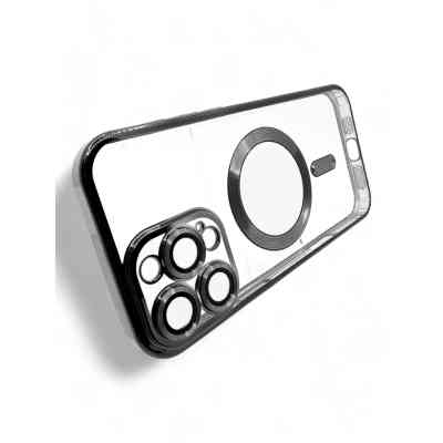 Чохол до мобільного телефона BeCover TPU Chrome Case (MagSafe) для Apple iPhone 16 Pro Black (712080) Вінниця