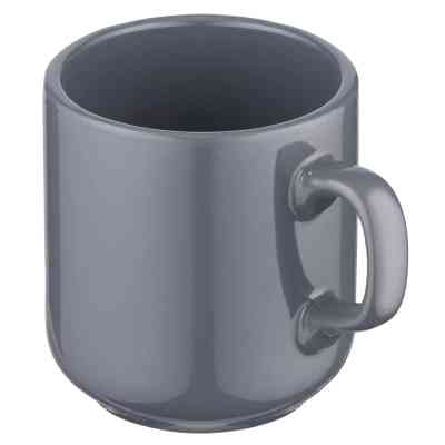 Чашка Ardesto Carlo, 280мл, кераміка, чорний (AR3047BK) Винница