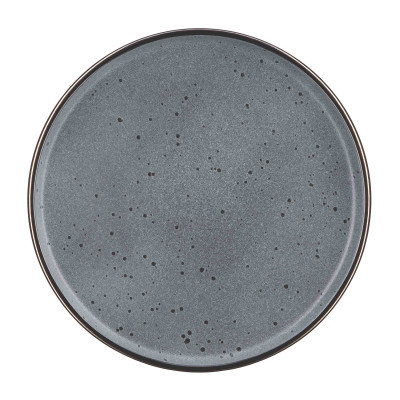 Тарілка Ardesto Fasano, 26см, кераміка, сірий темний (AR0326FDG) Вінниця - фото 1