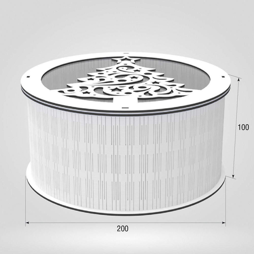 Подарункова коробка EKOSTAR d200 h100 Київ - фото 4