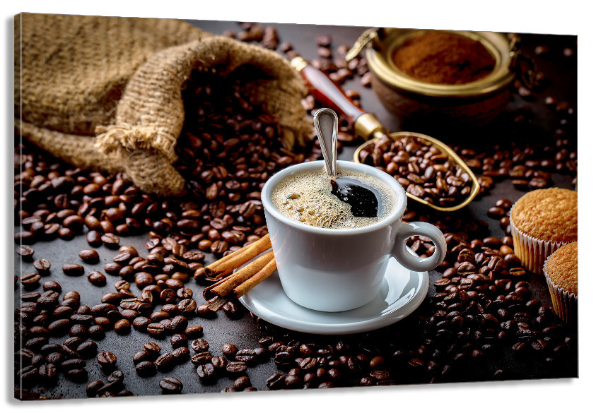 Картина холст в гостиную / спальню  Кава   MLP_324 70x140 см Киев - изображение 1