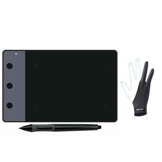 Графічний планшет Huion H420 + рукавичка ( Чорний ) Харьков