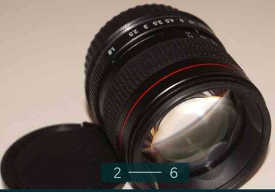Объектив Benoison MF 85 f/1.8 for Canon EF. Киев