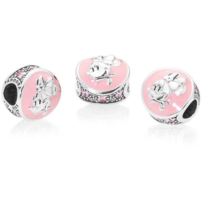 Срібна намистина Пандора Disney "Vintage Minnie" 797170EN96 MasterSem Київ - фото 2