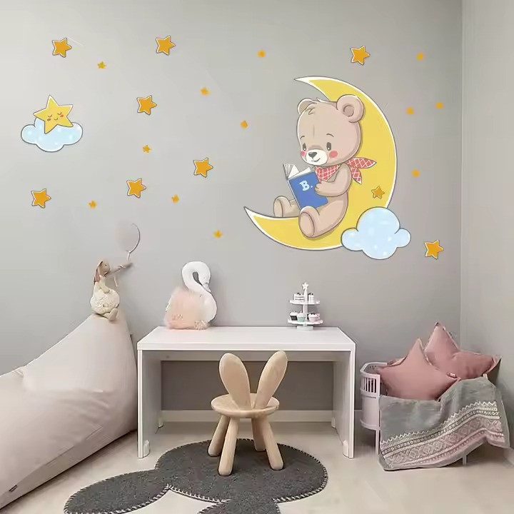 Наклейка виниловая декоративная в детскую комнату 