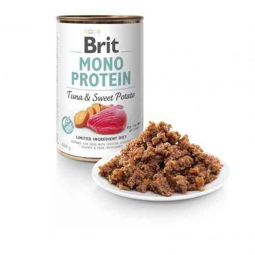 Корм вологий Brit Mono Protein Tuna and Sweet Potato для собак з тунцем та бататом 400 г Киев